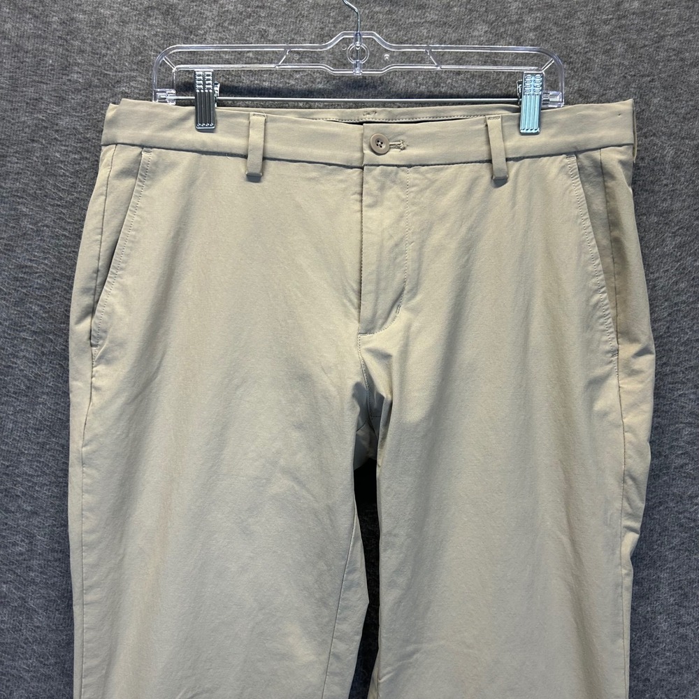 Vineyard Vines Performance Pants Khaki Tan Mens 34x34 Chinos Stretch